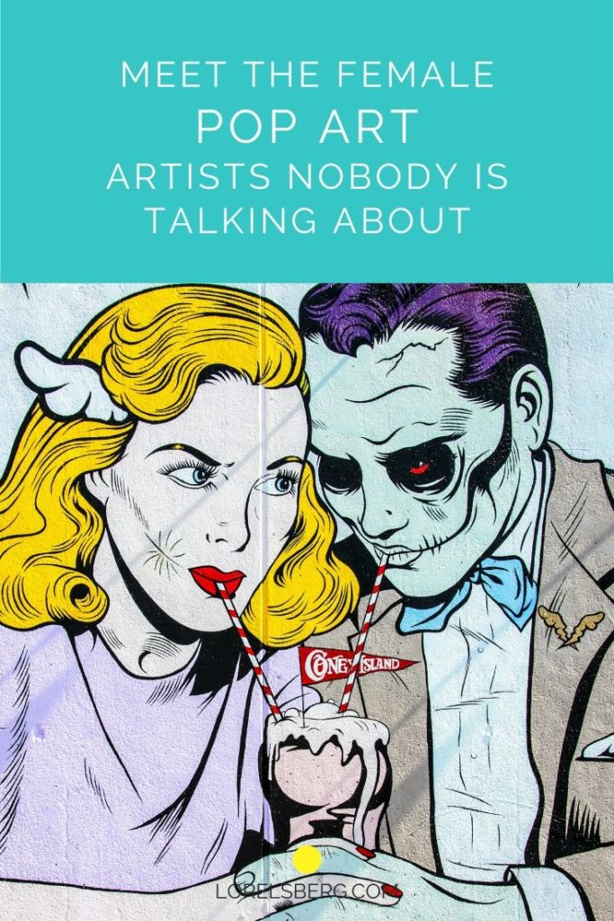 best female pop art artists