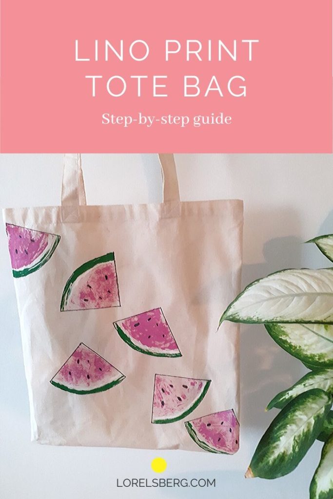 Make A Simple Block Print Tote Bag