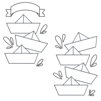 Planner Journal Printable - Origami Weekly 04